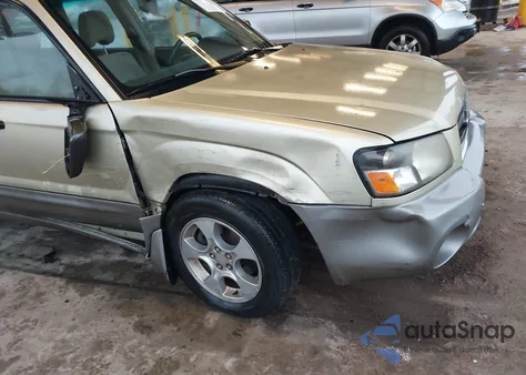 2003 Subaru Forester Xs из США, поврежденный, VIN JF1SG65663H725215